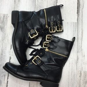 Black boots